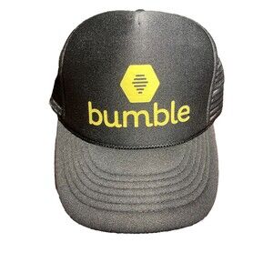 Bumble Start Up Corporate Logo Adjustable SnapBack Mesh Trucker Hat